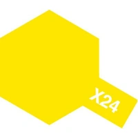 Tamiya Acrylic Mini X-24 Clear Yellow 10mL Paint 81524