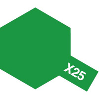 Tamiya Acrylic Mini X-25 Clear Green 10mL Paint 81525