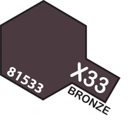 Tamiya Acrylic Mini X-33 Bronze 10mL Paint 81533