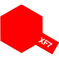 Tamiya Acrylic Mini XF-7 Flat Red 10mL Paint 81707
