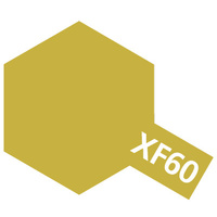 Tamiya Acrylic Mini XF-60 Dark Yellow 10mL Paint 81760