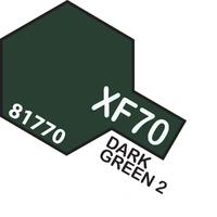 Tamiya Acrylic Mini XF-70 Dark Green 2 10mL Paint 81770
