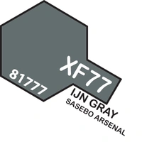 Tamiya Acrylic Mini XF-77 Sasebo Navy Arsenal Gray (Japan Navy) 10mL Paint 81777