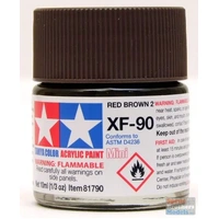 Tamiya Acrylic Mini XF-90 Red Brown 2 (German Army) 10mL Paint 81790