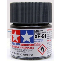 Tamiya Acrylic Mini XF-91 IJN Grey (Yokosuka Arsenal) 10mL Paint 81791