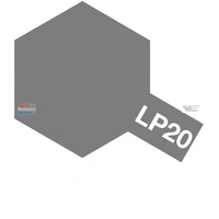 Tamiya Colour Lacquer LP-20 Light Gun Metal 10mL Paint 82120