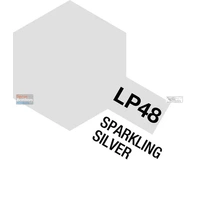 Tamiya Colour Lacquer LP-48 Sparkling Silver 10mL Paint 82148