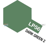 Tamiya Colour Lacquer LP-56 Dark Green 2 10mL Paint 82156
