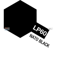 Tamiya Colour Lacquer LP-60 Nato Black 10mL Paint 82160