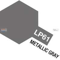 Tamiya Colour Lacquer LP-61 Metallic Grey 10mL Paint 82161