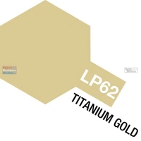 Tamiya Colour Lacquer LP-62 Titanium Gold 10mL Paint 82162