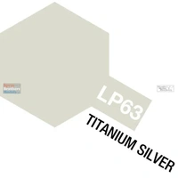 Tamiya Colour Lacquer LP-63 Titanium Silver 10mL Paint 82163