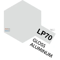 Tamiya Colour Lacquer LP-70 Gloss Aluminium 10mL Paint 82170