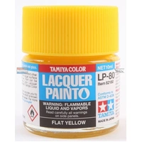 Tamiya Colour Lacquer LP-80 Matte Yellow 10mL Paint 82180