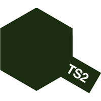 Tamiya Spray Colour TS-2 Dark Green 100mL Paint 85002