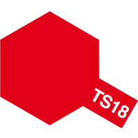 Tamiya Spray Colour TS-18 Metallic Red 100mL Paint 85018