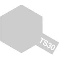 Tamiya Spray Colour TS-30 Silver Leaf 100mL Paint 85030