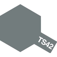 Tamiya Spray Colour TS-42 Light Gun Metal 100mL Paint 85042