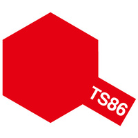 Tamiya Spray Colour TS-86 Pure Red 100mL Paint 85086