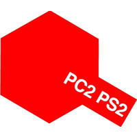 Tamiya Polycarbonate Spray PS-2 Red 100mL Paint 86002