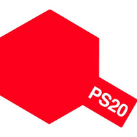 Tamiya Polycarbonate Spray PS-20 Fluorescent Red 100mL Paint 86020