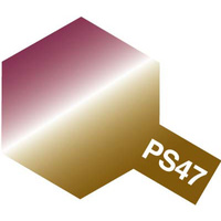 Tamiya Polycarbonate Spray PS-47 Polarized Pink / Gold 100mL Paint 86047