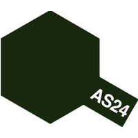 Tamiya Airplane Spray AS-24 Dark Green (German Air Force) 100mL Paint 86524