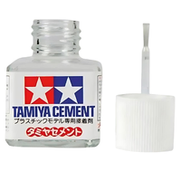 Tamiya Plastic Model Cement 40mL Bottle With Brush 87003
