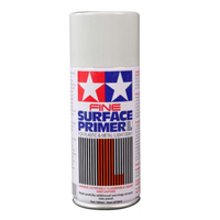 Tamiya Fine Surface Primer Light Grey 180mL Spray 87064