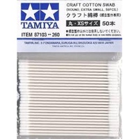 Tamiya Craft Cotton Swab (Rd,Xs*50) 87103
