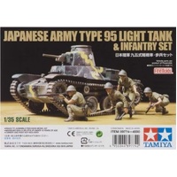 Tamiya 1/35 Japanese Army Type 95 Light Tank Plastic Model Kit