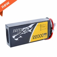 Tattu 22000 25C 14.8 Soft Case LiPo (5mm Bullet Plugs)