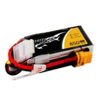 Tattu 850mAh 45C 14.8V Soft Case Lipo Battery (XT30 Plug)