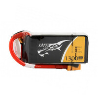 Tattu 1300mAh 75C 11.1V 3S1P Lipo Battery (XT60 Plug)