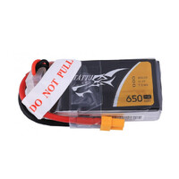 Tattu 650mAh 75C 11.1V 3S1P Lipo Battery (XT30 Plug)