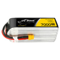 Tattu 7000mAh 25C 22.2V Lipo Battery (XT60 Plug)