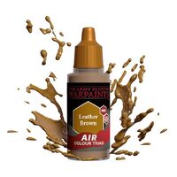 The Army Painter Warpaints Air: Leather Brown - 18ml Acrylic Paint
