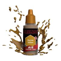 The Army Painter Warpaints Air: Barren Yellow - 18ml Acrylic Paint