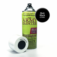 The Army Painter Base Primer - Matt Black - 400ml Spray Paint