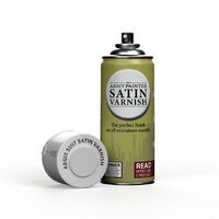The Army Painter Base Primer - Aegis Suit, Satin Varnish - 400ml Spray Paint