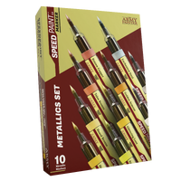 The Army Painter Speedpaint Marker - Metallics Set (10 Colours)