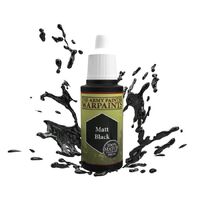 The Army Painter Warpaints: Matt Black - 18ml Acrylic Paint