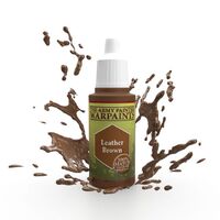 The Army Painter Warpaints: Leather Brown - 18ml Acrylic Paint