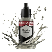 The Army Painter Warpaints Fanatic Metallic:  Shining Silver - 18ml Acrylic Paint