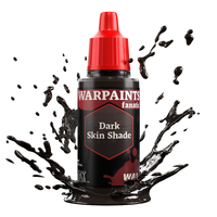 The Army Painter Warpaints Fanatic Wash: Dark Skin Shade - 18ml Acrylic Paint