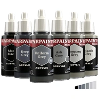 The Army Painter Warpaints Fanatic: Flexible Triad: Black & Greys