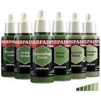 The Army Painter Warpaints Fanatic: Flexible Triad: Olive Greens