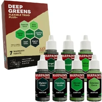 The Army Painter Warpaints Fanatic: Flexible Triad PLUS+: Deep Greens