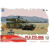 Toucan 1/35 ZTZ-99A MBT (With Laser Simulation Countermine System Unitree Bi Batle Machine Dogs) Plastic Model Kit