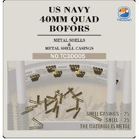 Toucan 1/35 METAL SHELLS & METAL SHELL CASINGS Plastic Model Kit